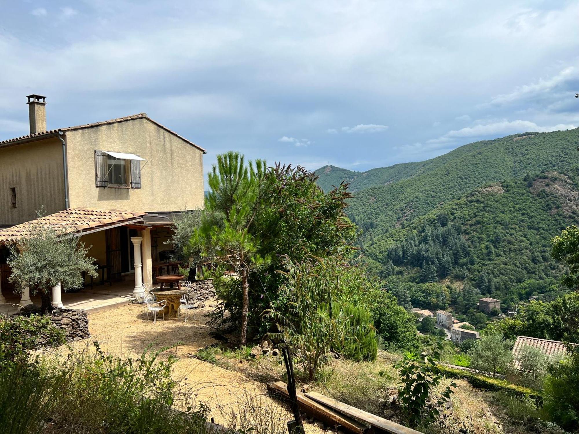 Bed and Breakfast Les Magnels Valleraugue Exterior foto